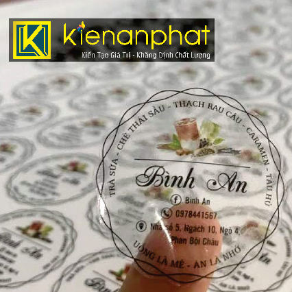 dịch vụ in tem decal nhựa