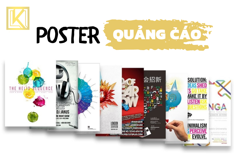 Poster quảng cáo làm tăng nhận thức thương hiệu