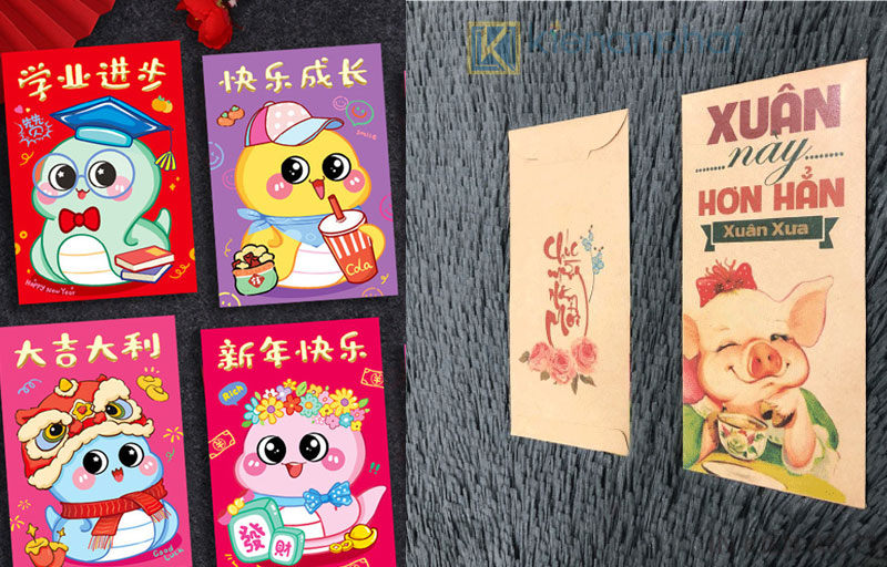 in bao lì xì giá rẻ