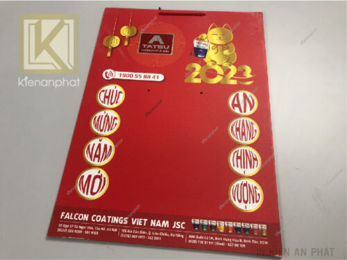 In Lịch Tết 2025 theo yêu cầu Giá Rẻ Chất Lượng TpHCM