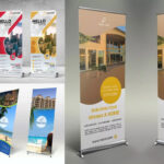 in standee bất động sản