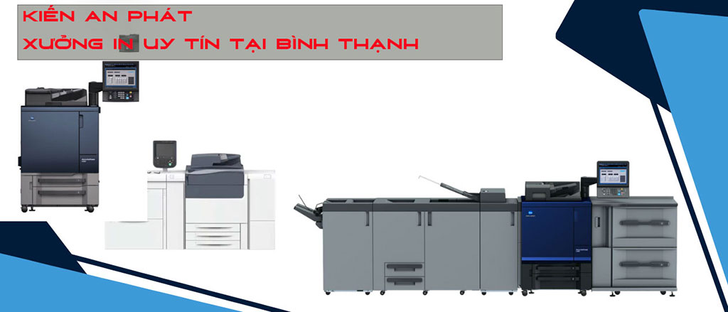 Xưởng in uy tín tại Bình Thạnh - Kiến An Phát - Máy móc hiện đại và quy trình kiểm tra chất lượng