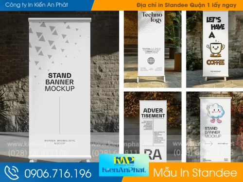 Địa chỉ in Standee Quận 1 lấy ngay