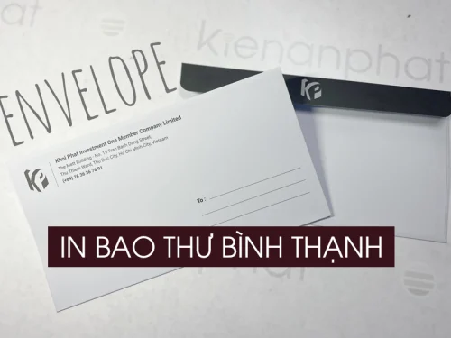 In Bao Thư Quận Bình Thạnh giá cực rẻ TP.HCM từ 790đ/cái