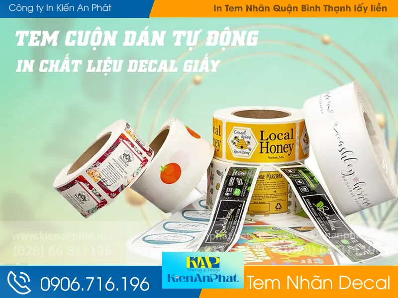 In Tem Nhãn Quận Bình Thạnh lấy liền. Giá từ 99đ/tem