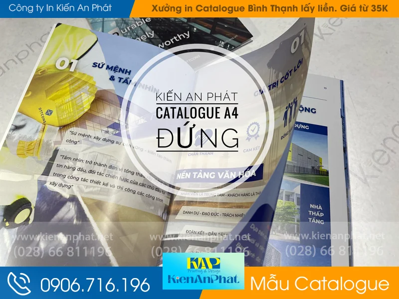 Xưởng in Catalogue Bình Thạnh
