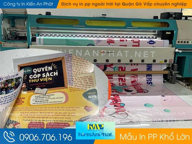 Nhu cầu thực tế và lợi ích của dịch vụ in pp ngoài trời Gò Vấp chuyên nghiệp