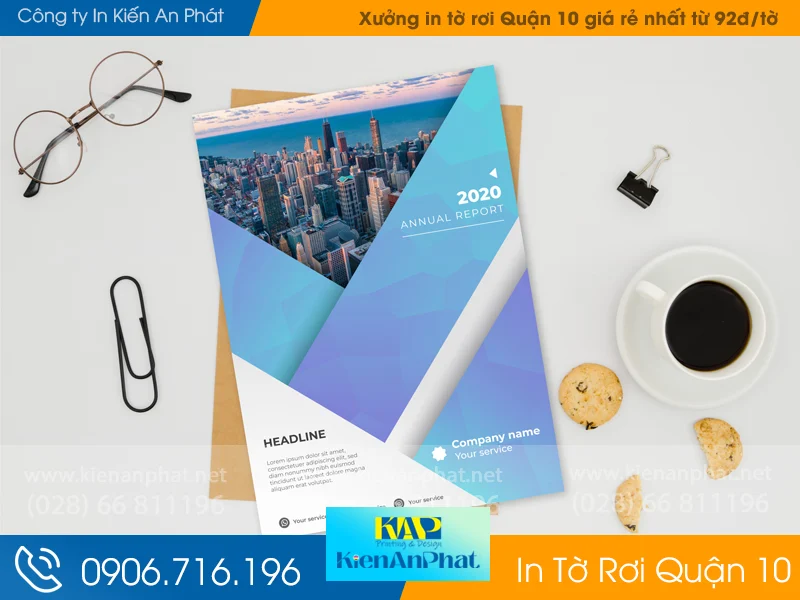 In tờ rơi Kiến An Phát – Địa chỉ in tờ rơi trung tâm quận 10 uy tín