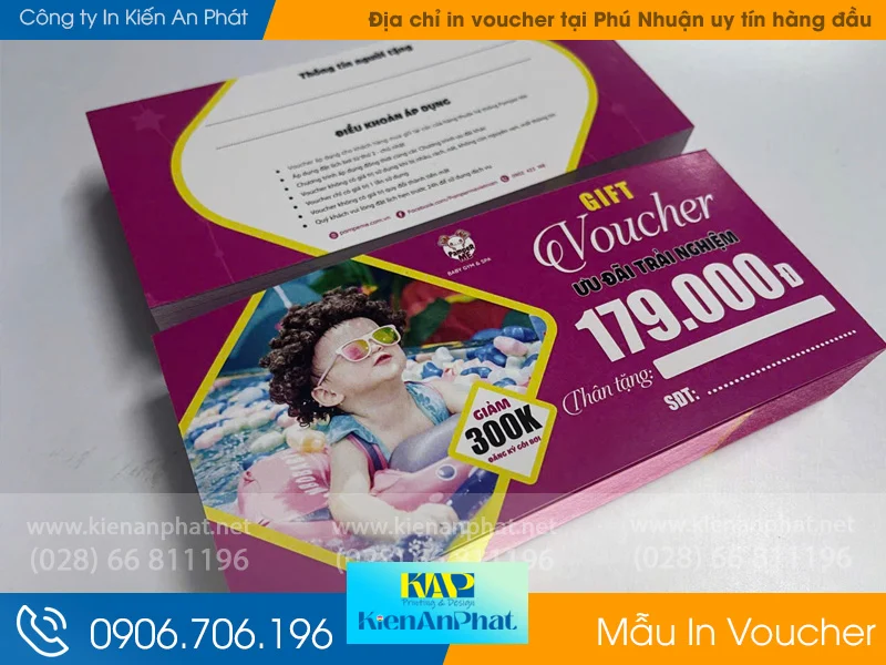 Kiến An Phát – Địa chỉ in voucher tại Phú Nhuận uy tín hàng đầu