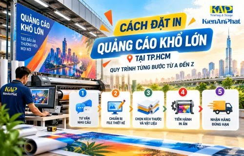 Cách Đặt In Quảng Cáo Khổ Lớn Tại TP.HCM: Quy Trình Từng Bước Từ A Đến Z