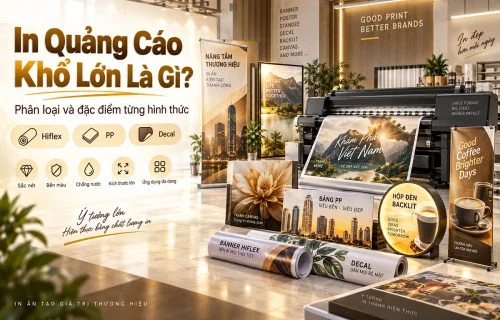 In Quảng Cáo Khổ Lớn Là Gì? Phân Loại và Đặc Điểm Từng Hình Thức