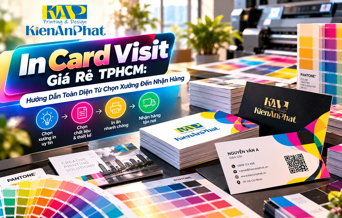 In Card Visit Giá Rẻ TPHCM: Hướng Dẫn Toàn Diện Từ Chọn Xưởng Đến Nhận Hàng